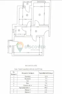 Apartament 2 camere , decomandat , BULEVARDUL  POITIERS/Casangiilor - foto 11