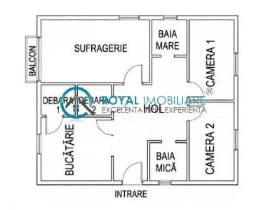 Royal Imobiliare - Vanzare apartament 3 camere zona Ultracentral - foto 13