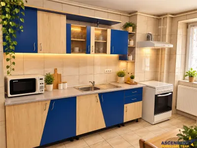 Apartament generos, 90 mp, 3 camere si parcare privata, Grivitei, Brasov - foto 8