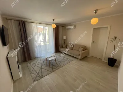 De inchiriat apartament modern cu 2 camere decomandate balcon si loc parcare in zona Brana din Selimbar - Sibiu