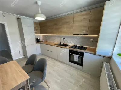 De inchiriat apartament modern cu 2 camere decomandate balcon si loc parcare in zona Brana din Selimbar - foto 7