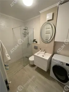De inchiriat apartament modern cu 2 camere decomandate balcon si loc parcare in zona Brana din Selimbar - foto 9