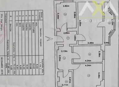 Apartament 3 camere Nicolina Esplanada - Iasi