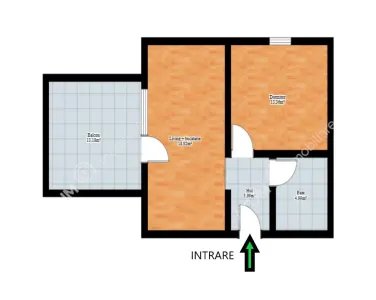 De inchiriat apartament cu 2 camere balcon si loc parcare in zona Lacul Binder din Sibiu - foto 6
