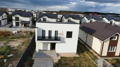 Casa individuala, 4 dormitoare, teren 420 mp  Finisaje premium - foto 4