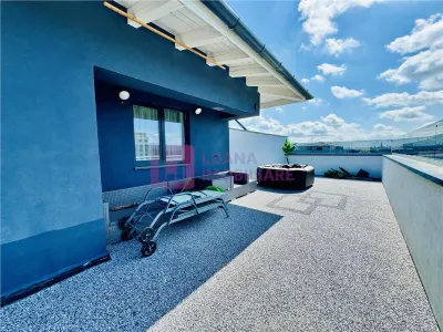 Penthouse PREMIUM de vanzare | terasa 110 mp | 2 bai | 2 parcari | video - foto 11