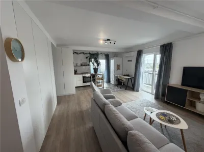 APARTAMENT 1 CAMERA - MOBILAT SI UTILAT - ZONA CENTRALA - Mosnita Noua