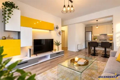 Apartament 2 camere,Transilvania Residence Brasov,parcare privata,mobilat,utilat - Brasov