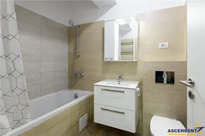 Apartament 2 camere,Transilvania Residence Brasov,parcare privata,mobilat,utilat - foto 5