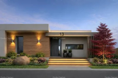 Casa moderna parter - Harman