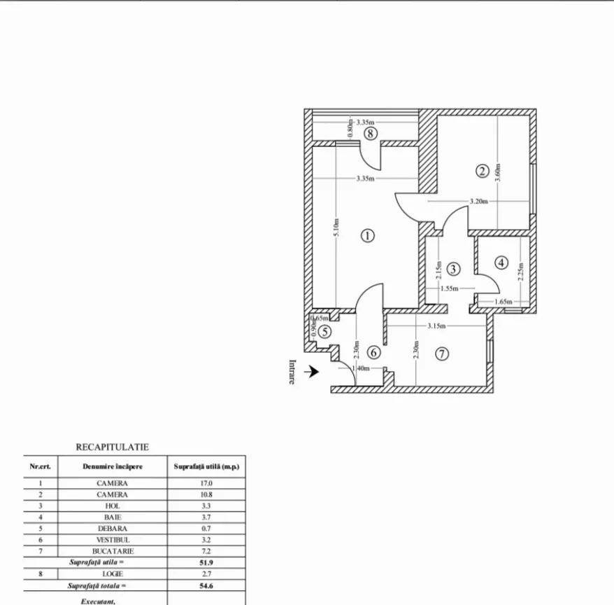 Proprietar vând apartament cu 2 camere in Tudor Vladimirescu Iași  - Iasi