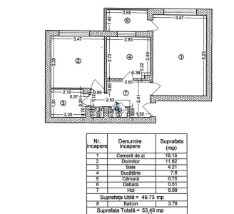 Inchiriere Apartament 2 Camere Decomandat Sos. Giurgiului - Bucuresti