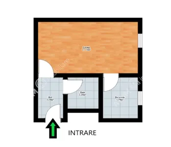 De vanzare garsoniera complet renovata si pivnita din zona Lazaret Sibiu - foto 5