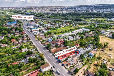 Proprietate cu Potențial Comercial | Teren 634 mp | Calea Câmpulung - Pitesti