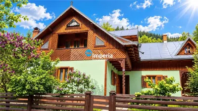 Pensiune/Cabana 394 mp Pojorata - Bucovina | 7 dormitoare |Teren 750 mp - Pojorata
