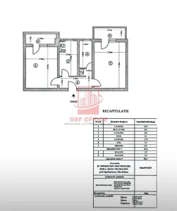 Apartament RENOVAT cu 2 cam Decomandat 2 Balcoane  CENTRU - foto 4