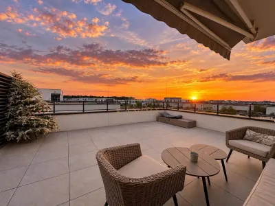 APARTAMENT TIP PENTHOUSE | 3 CAMERE + TERASA SPECTACULOASA DE 50 MP - Tunari