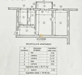 Apartament 2 camere de vanzare – Floresti, Prahova | 30.000 € - foto 9