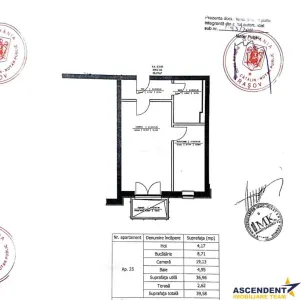 Garsoniera gata de mutare/ investitie, 37 mp+balcon+ boxa, Avantgarden, Bartolomeu, Brasov - foto 9