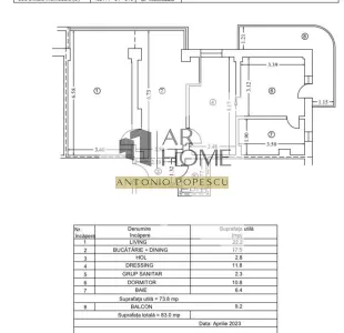 Vanzare apartament 3 camere, transformat in 2, Ploiesti, ultracentral - foto 6