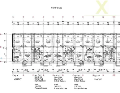 Intabulat! Apartament 3 camere Rediu, S.u. 64 mp+pod+Loc de parcare - foto 8