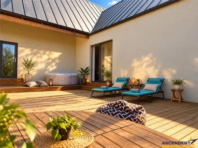 Casa moderna cu 2.216mp teren spectaculos: liniste, natura, priveliste montana, Zarnesti - Tohanita - foto 12