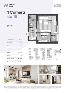 Garsoniera Noua Akcent City Metrou Jiului - foto 7