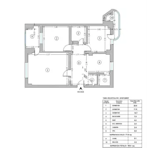Apartament 3 camere Mircea Voda - foto 9