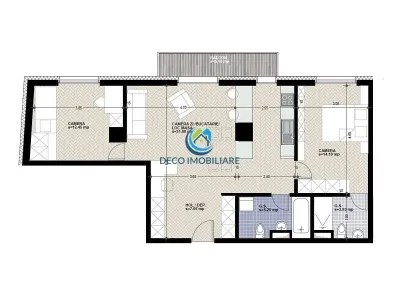 Apartament cu 3 camere spatios in bloc premium - foto 14
