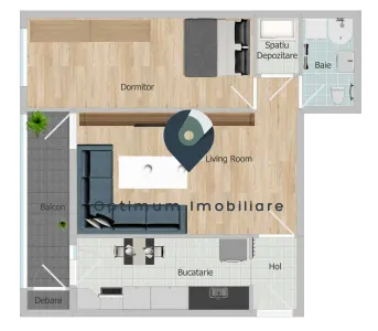 Apartament cu 2 camere de inchiriat in Zorilor, 2/4,  Golden Tulip ! - foto 8