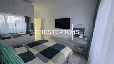 Apartament 3 camere utilat, mobilat modern, cu toate utilitatile si 2 locuri de parcare in zona Cartierul Latin Bragadiru - foto 9
