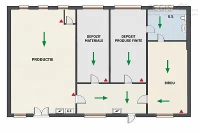 Spatiu 200 mp | Productie, depozit, birouri | Acces TIR | Sacele Brasov - foto 7