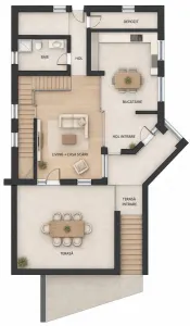 Casa individuala 4 camere, 3 bai, S+P+ET,  garaj, terasa - foto 38