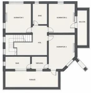 Casa individuala 4 camere, 3 bai, S+P+ET,  garaj, terasa - foto 39