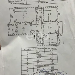 Apartament 4 Camere, 93 MP, Decomandat, Prundu – Etaj 3, Centrală Proprie - foto 11