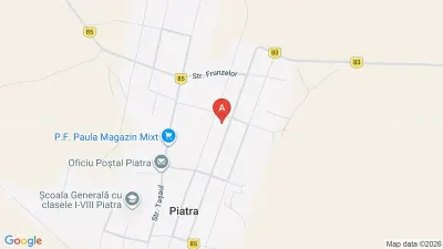 Casa cuTeren 2.760 mp Piatra (Constanta) Deschidere pe 3 strazi Apa &Curent - Constanta