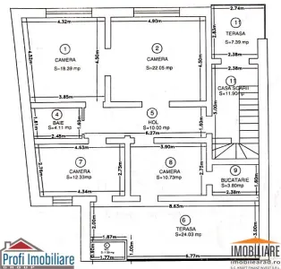 CASĂ BĂLCESCU TIMIȘOARA | 450 MP UTILI | 15 CAMERE | TEREN 621 MP | 849.000 € - foto 4