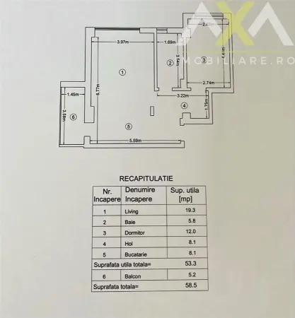 Apartament 2 camere Iași - poza 7