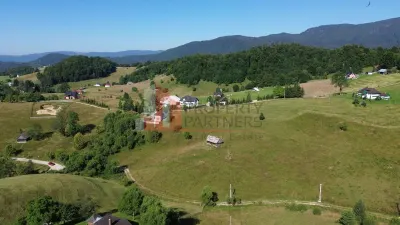 Teren intravilan 3.908 mp în Ciocanu – vedere panoramică spre Munții Bucegi - foto 3