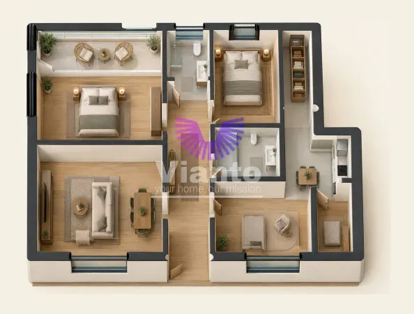 Apartament 4 camere Sibiu - poza 16