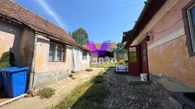 Casa cu doua corpuri independente si teren de 1050 mp central Miercurea Sibiului - foto 7