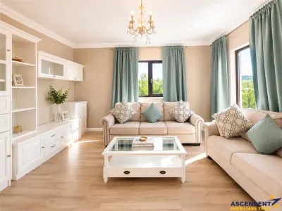 Casa noua Persani, 2022, panorama, design elegant, echipata, 1.532 mp teren - Brasov