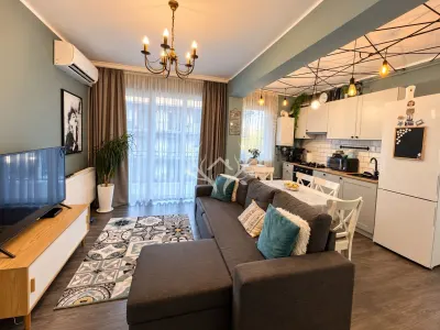Apartament cu 3 camere, 21 mp balcoane, parcare subterana in zona Vivo - Floresti