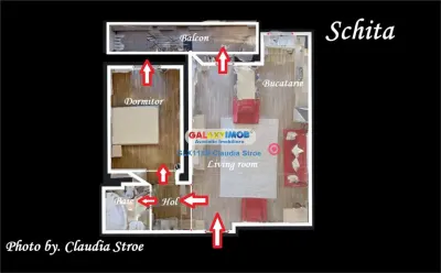 Inchiriere apartament 2 camere Brancoveanu Metrou AMFITEATRU - foto 8