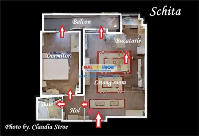 Inchiriere apartament 2 camere Brancoveanu Metrou - Amfiteatru - foto 6