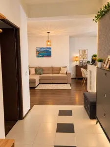 2 Camere Renovat 58.7MP Podul Constanta-Bucurestii Noi-Soseaua Chitilei Mobilat Utilat Complet Clasa A-Centrala Proprie in spate Akcent City Marmura - foto 3