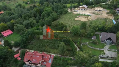 Teren intravilan 1.612 mp | 2 fronturi | Vedere Bucegi | Bran Poarta - foto 2