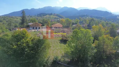 Teren intravilan 1.612 mp | 2 fronturi | Vedere Bucegi | Bran Poarta - foto 9