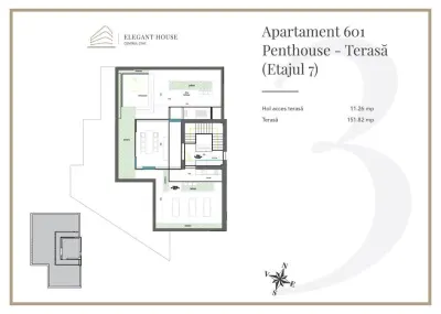 Penthouse Centrul Civic Brasov - foto 13