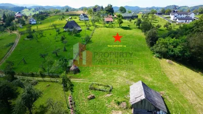 Teren intravilan 3.000–5.000 mp, priveliște panoramică – Bran–Șimon - foto 3